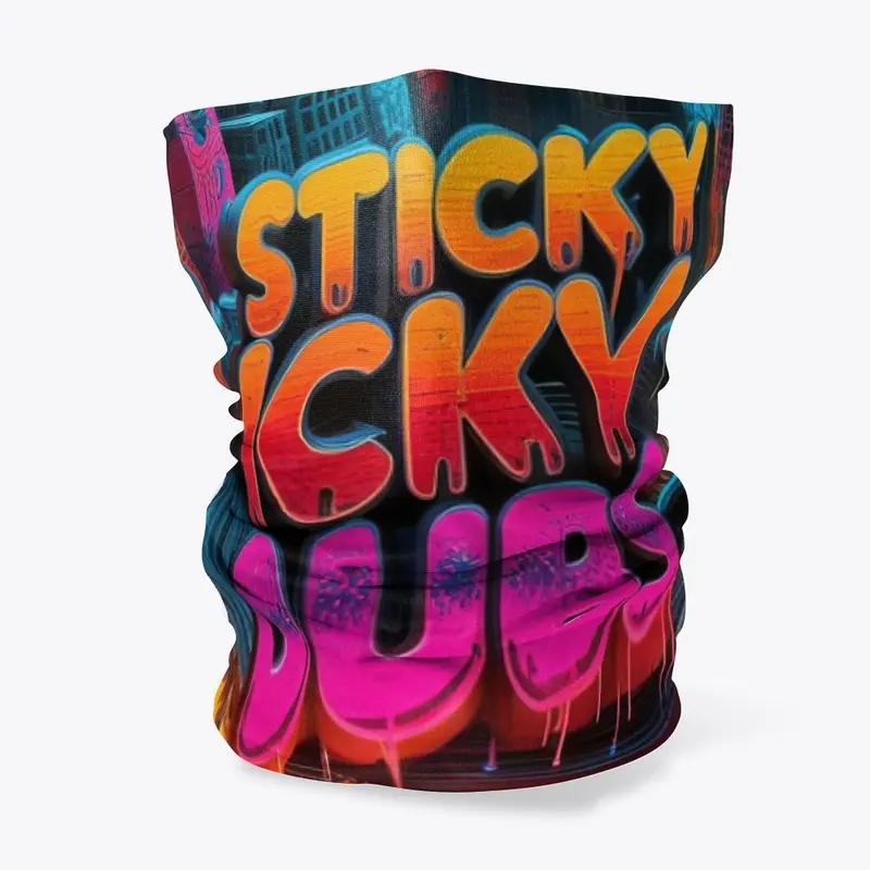 Sticky Icky Graffiti mask